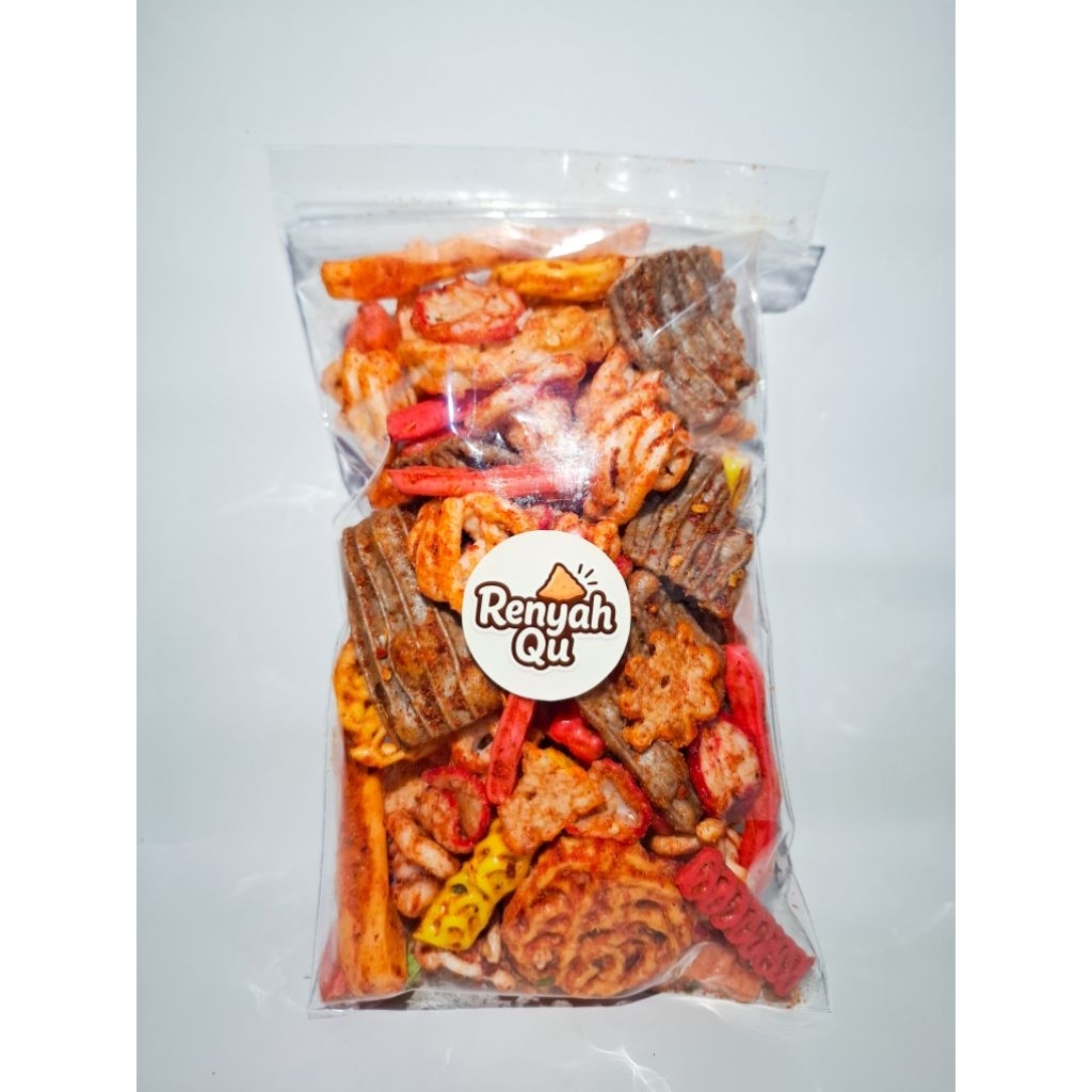 

[RenyahQu] Kerupuk Seblak Mix - Berat bersih 200gr