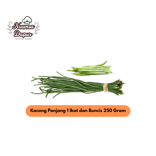 

Kacang Panjang 1 Ikat dan Buncis 250 Gram