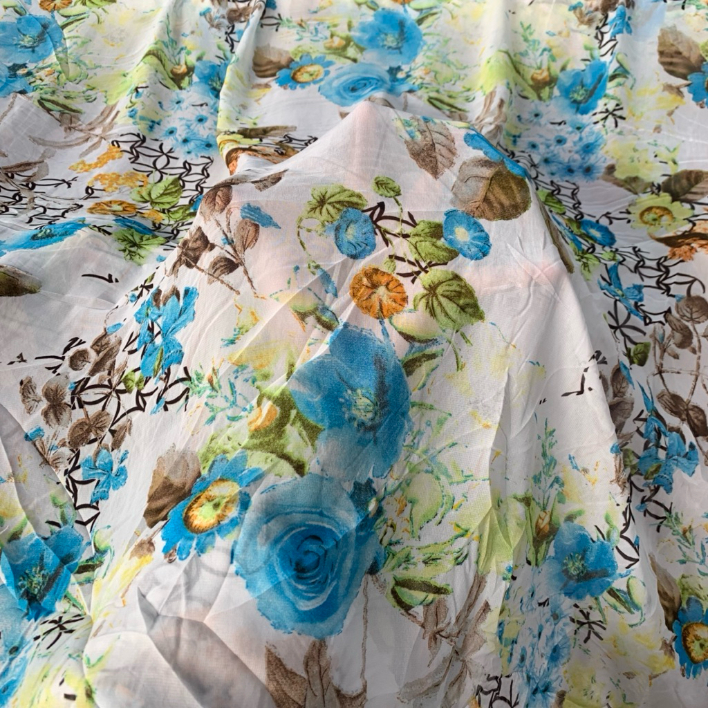 kain sifon motif bunga - kain sifon premium - kain sifon luxury motif