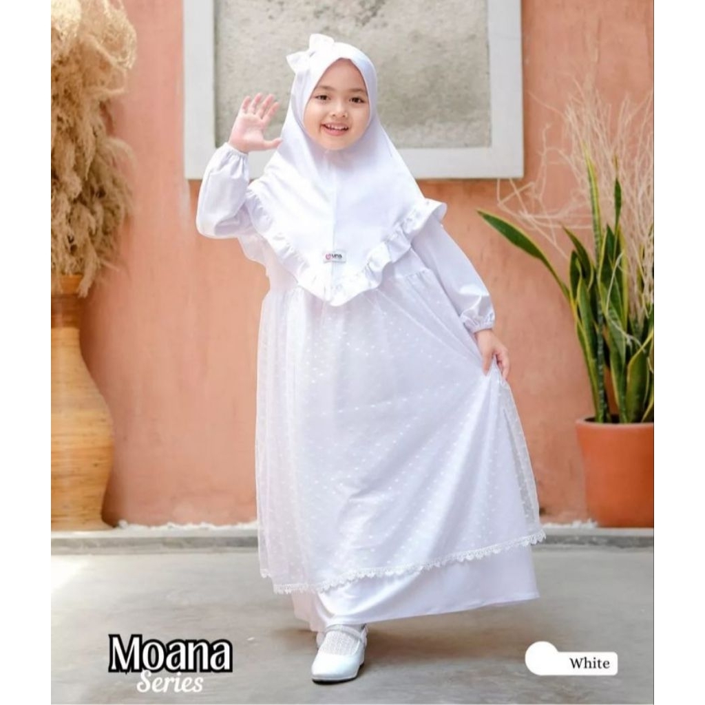 Gamis anak perempuan tutu pesta terbaru kekinian set hijab umur 3-12tahun
