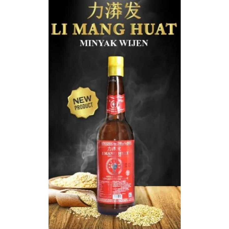 

Minyak wijen li mang huat 600 ml/sesame oil