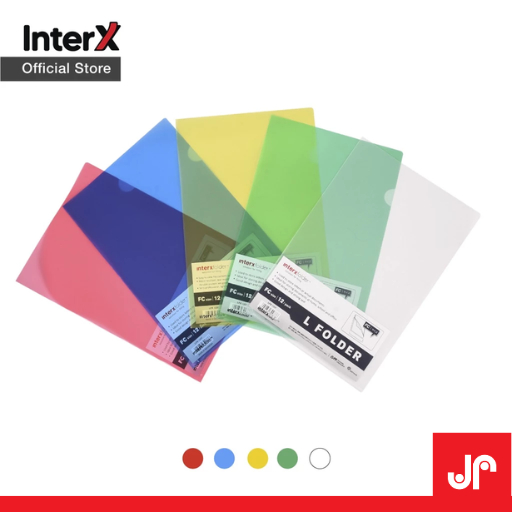 

INTERX FOLDER FC 1 PAK (12PCS) / MAP BENING L FC / CLEAR FOLDER FC MAP L
