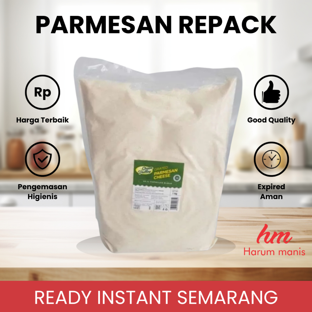 

Keju Parmesan Bubuk Repack 100g Kirim Instant Semarang