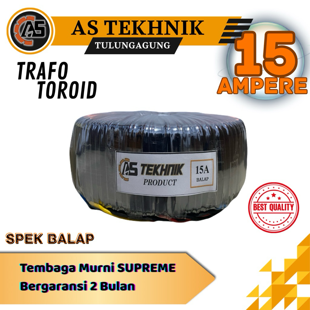 TRAFO TOROID DONAT 15A CT 65-55 spek balap