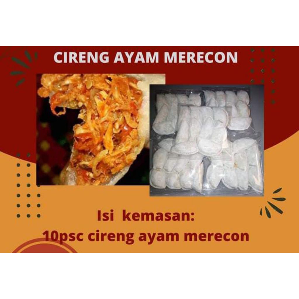 

Cireng Ayam Mercon Frozen