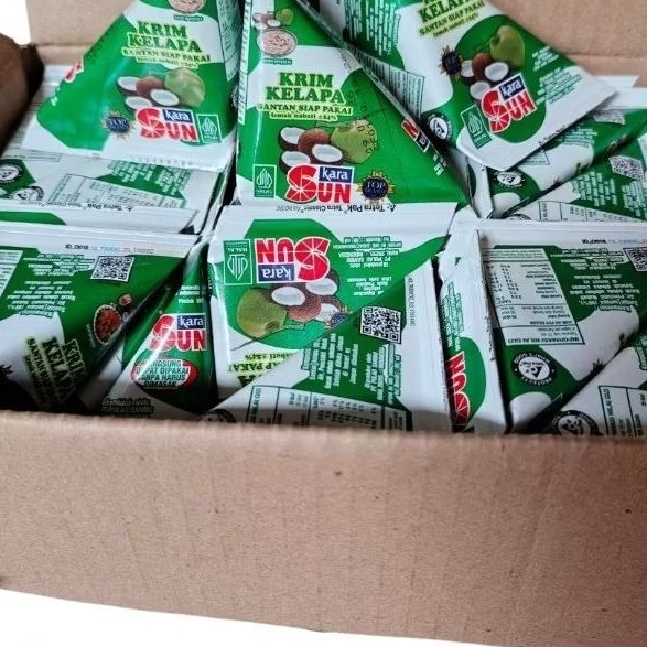 

TERMURAH !!! SUN KARA SANTAN INSTAN 65ML KEMASAN SEGITIGA PAKET 3PCS