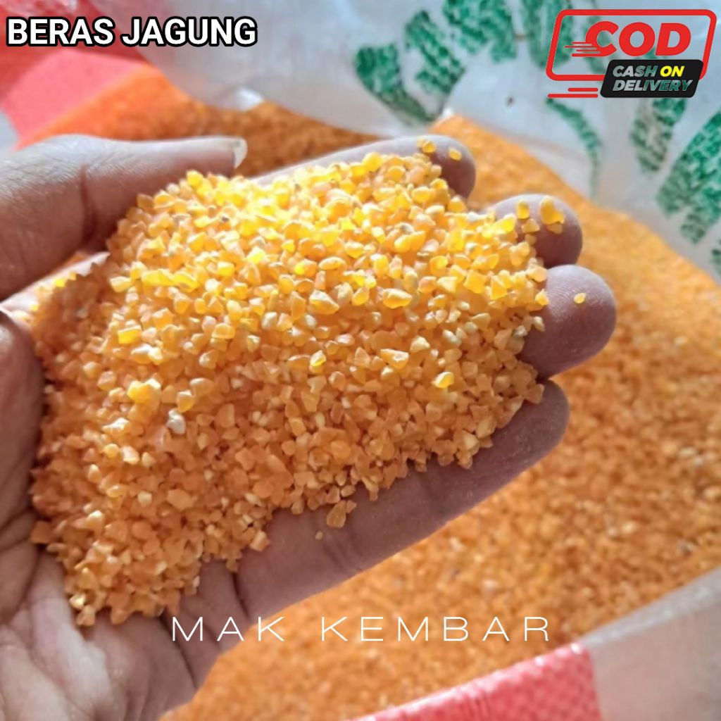 

TERMURAH!! Beras Jagung Super Pilihan Berasan Jagung Rendah Gula Baik Untuk Diet Dan Kesehatan