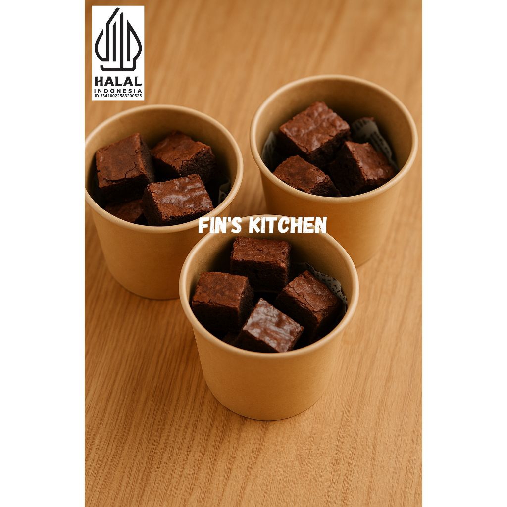 

BROWNIES BITES | BROWNIES FUDGY | Berat Bersih 100 gr