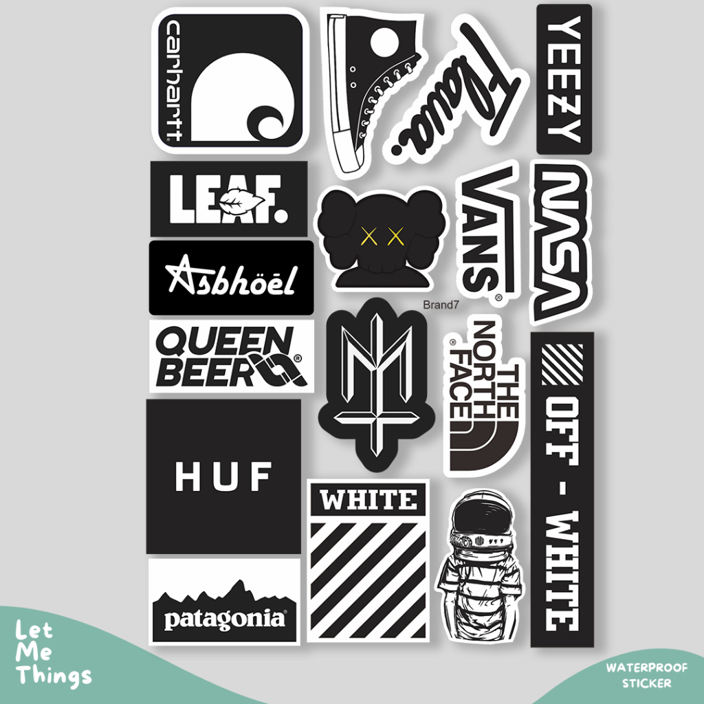 

sticker brand aesthetic maternal vans || Stiker helm motor case hp hypebeast