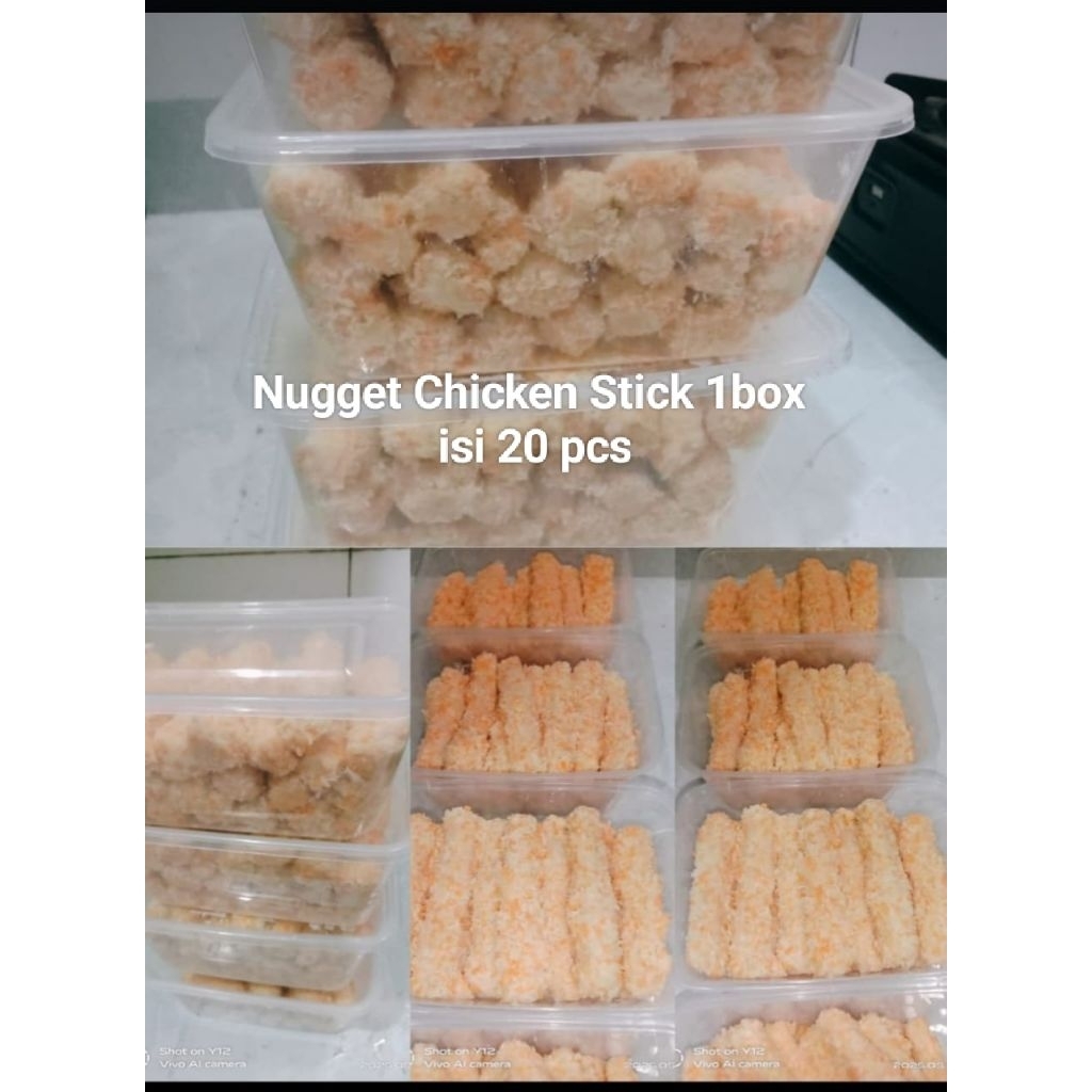 

Nugget Chicken Stick 1box isi 20 Pcs