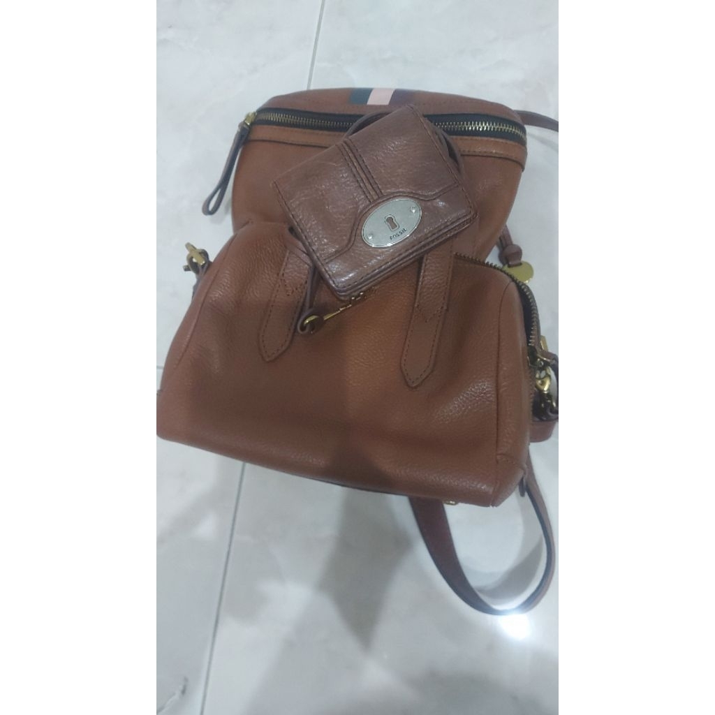 link tas fossil preloved dan dompet