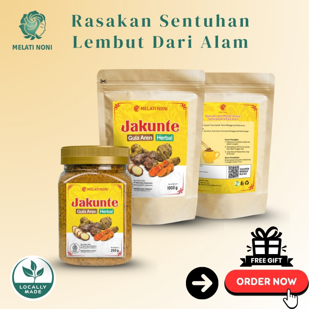 

p4yu Jahe Merah Kunyit Temulawak Gula Aren Bubuk Murni Wedang Rempah Herbal Detox Asam Lambung