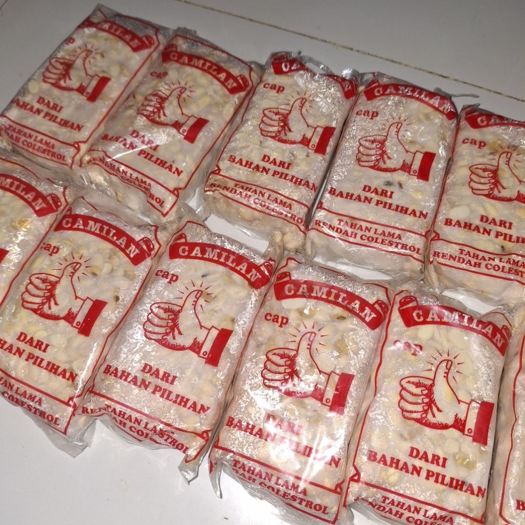 

Tempe Cap Jempol isi 4 harga 10rb