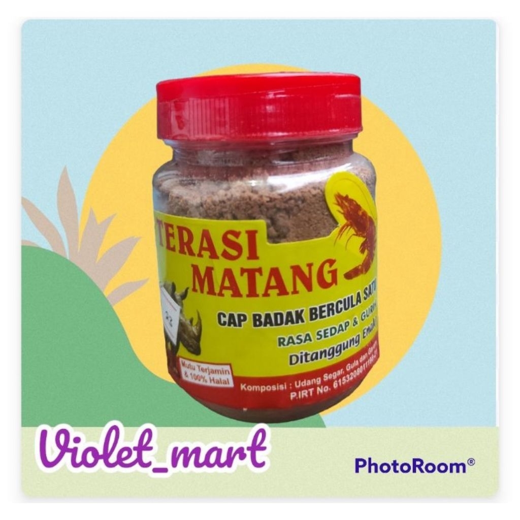 

TERASI MATANG UDANG REBON KIJANG SATU & BADAK BERCULA SATU SIAP SAJI ASLI KHAS CIREBON
