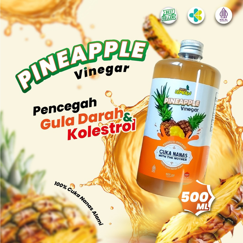 

Cuka Nanas Premium Organic By Suur Lemoen
