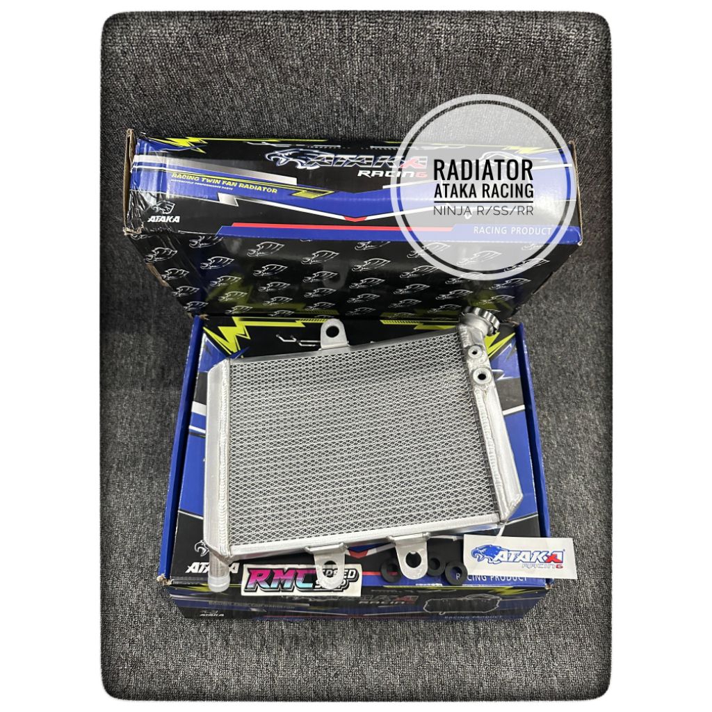 Radiator Ataka Racing Lengkung Ninja R Ninja Ss Ninja Rr / Radiator Curve Ataka Racing Ninja R / Nin