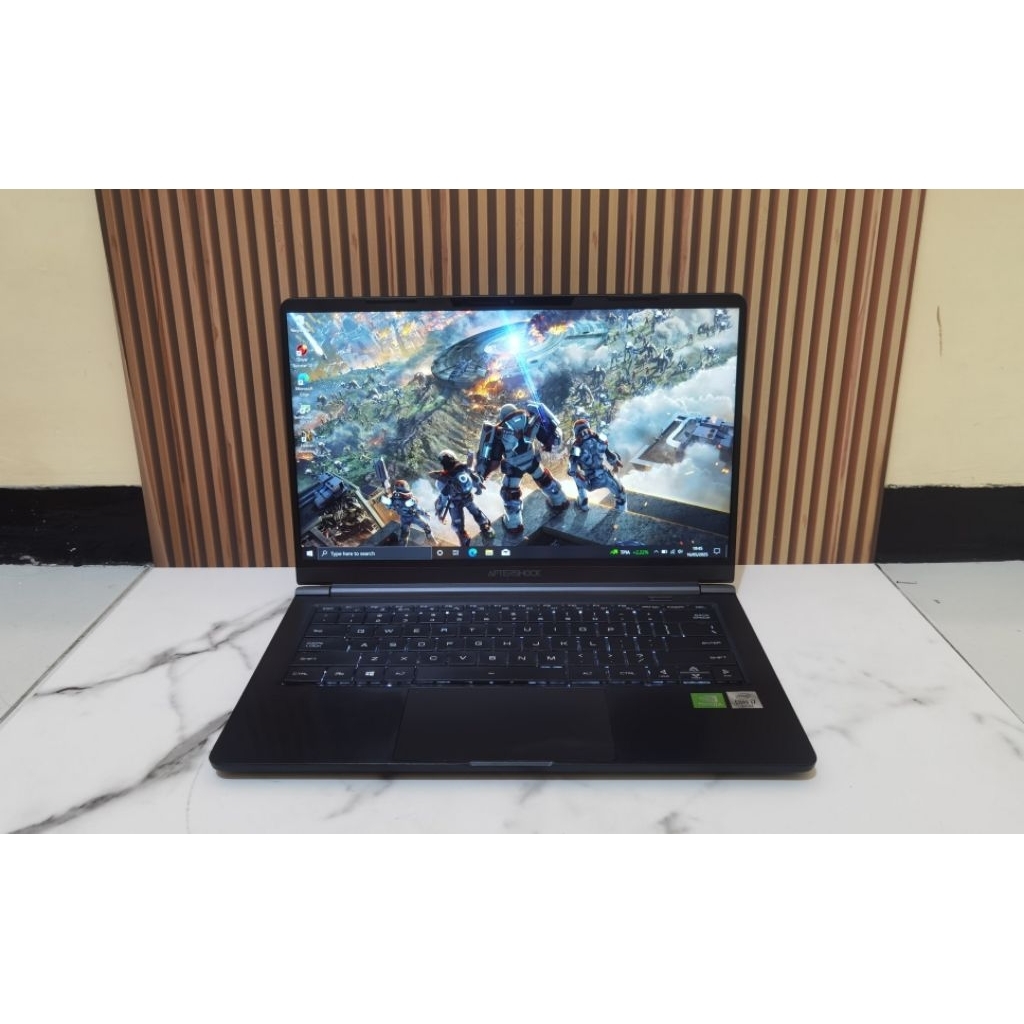 Aftershock Lunar 14 Core i7 Gen 10 Ram 16 Nvidia MX250