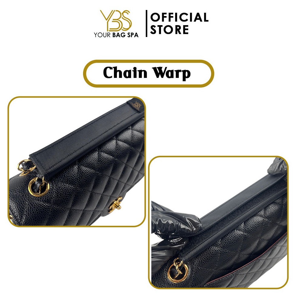 KODE S75B YOUR BAG SPA Chain Wrap Pelindung Tali Rantai Tas Kulit  Anti Gores untuk Tas Branded Chan