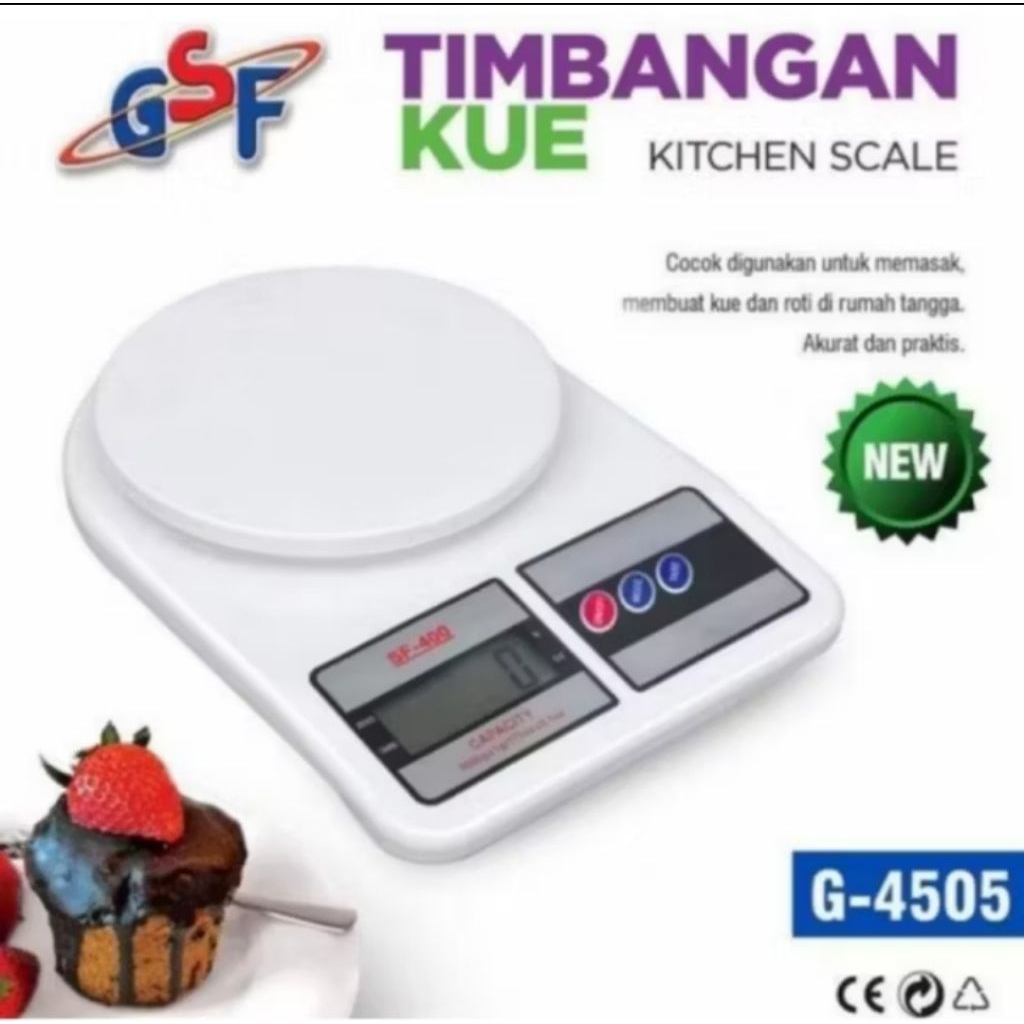 Timbangan Digital Gsf 5 kg / Timbangan kue digital GSF Murah