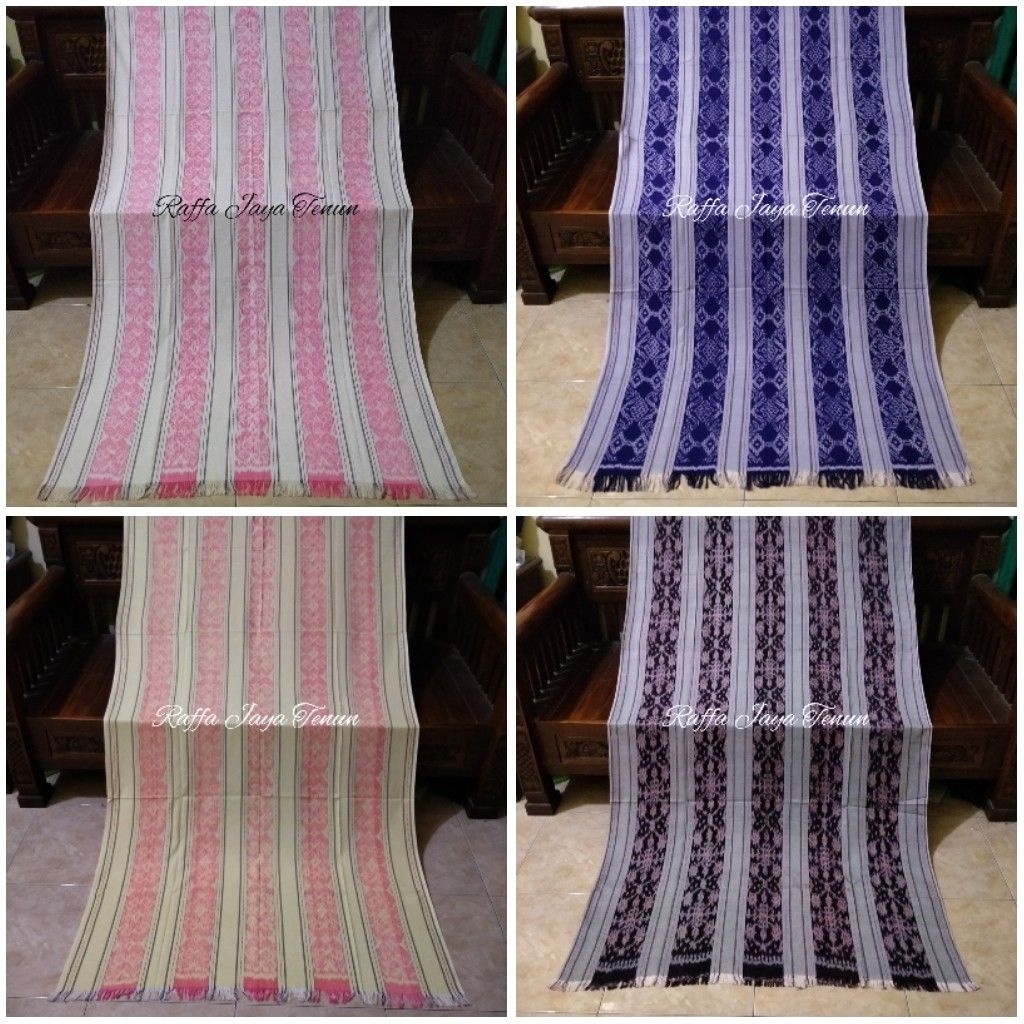 Kain Tenun Ikat Blanket Tenun Troso Jepara Halusan Premium