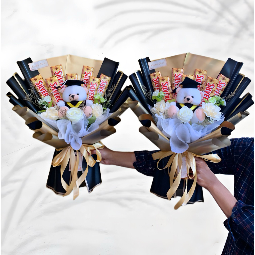

BUKET SNACK SILVERQUEEN | Buket Coklat | Buket Ulang Tahun | Buket Wisuda