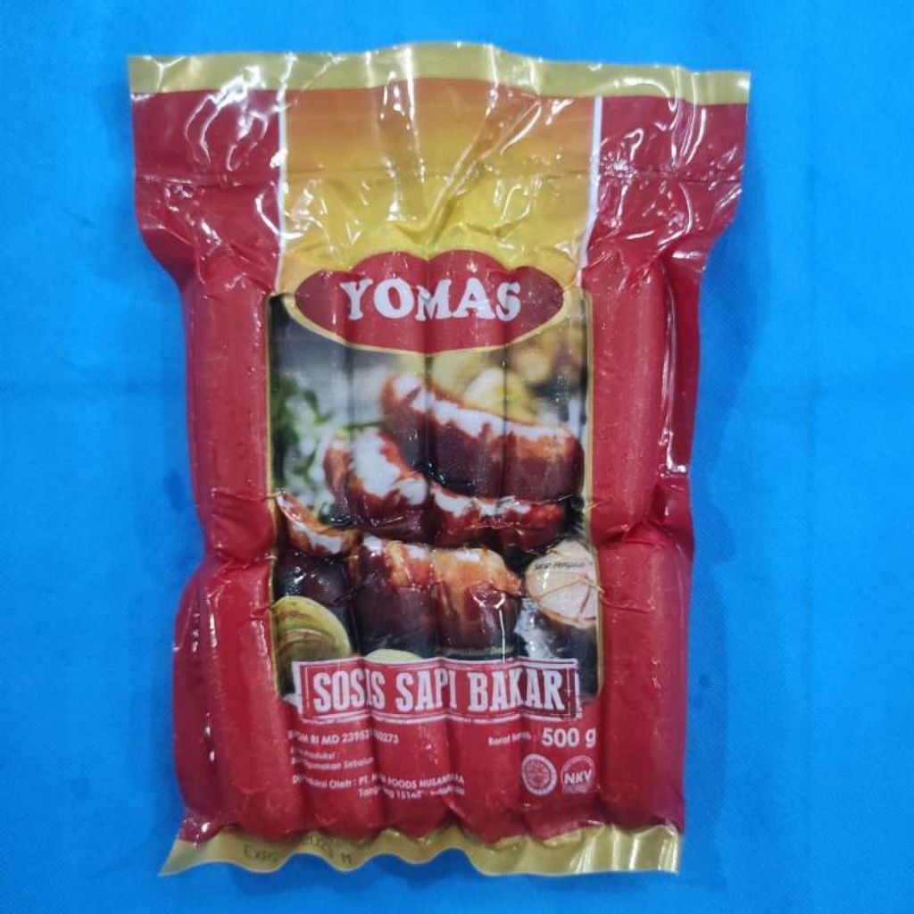 

yomas sosis bakar sapi mini