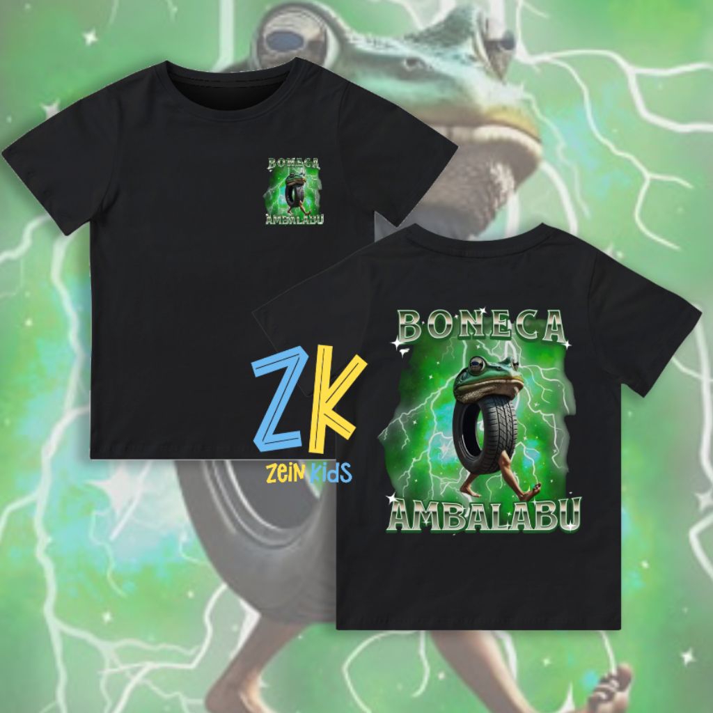 Baju Anak Anomali BONECA AMBALABU / Kaos Anak Anomali BONECA AMBALABU