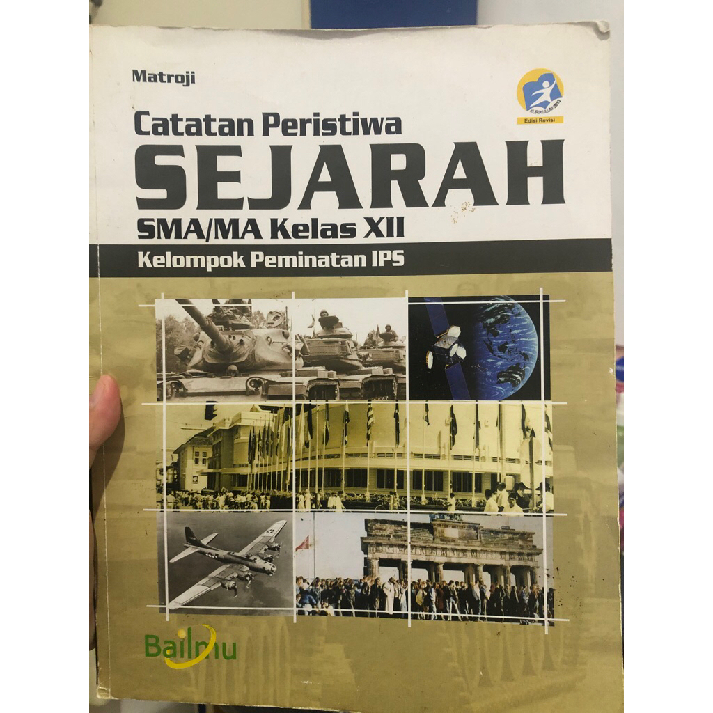 [Preloved] Buku Catatan Peristiwa Sejarah Kelas 12 Peminatan IPS