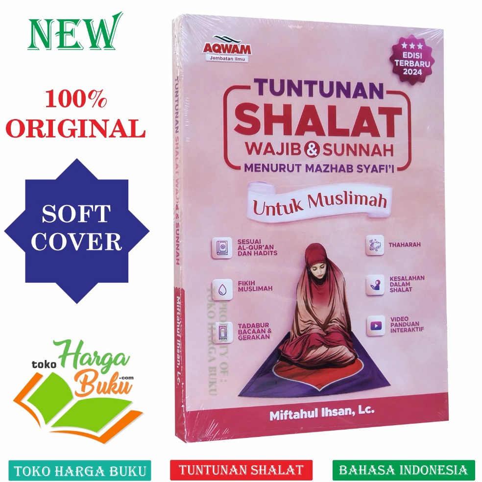KODE H5C Tuntunan Shalat Wajib dan Sunnah Menurut Mazhab Syafii Untuk Muslimah Fiqih Sholat Wanita  