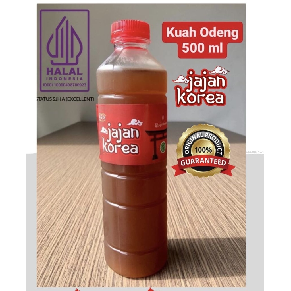

Kuah Odeng Biang 500 ml HALAL / Kuah Kaldu Odeng / Kaldu Ikan Khas Jajan Korea