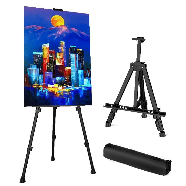 

KODE V93Q Stand Lukis Standar Holder Papan Kanvas Lukisan Easel Melukis Standing