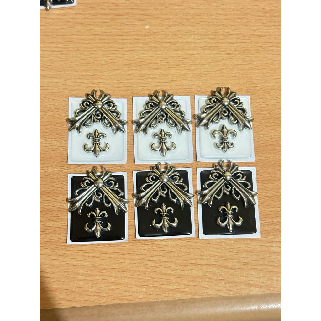 Emblem Chrome Hearts Vespa Matic Sprint Primavera S LX LXV GTS GTV GT series, emblem vespa matic ves