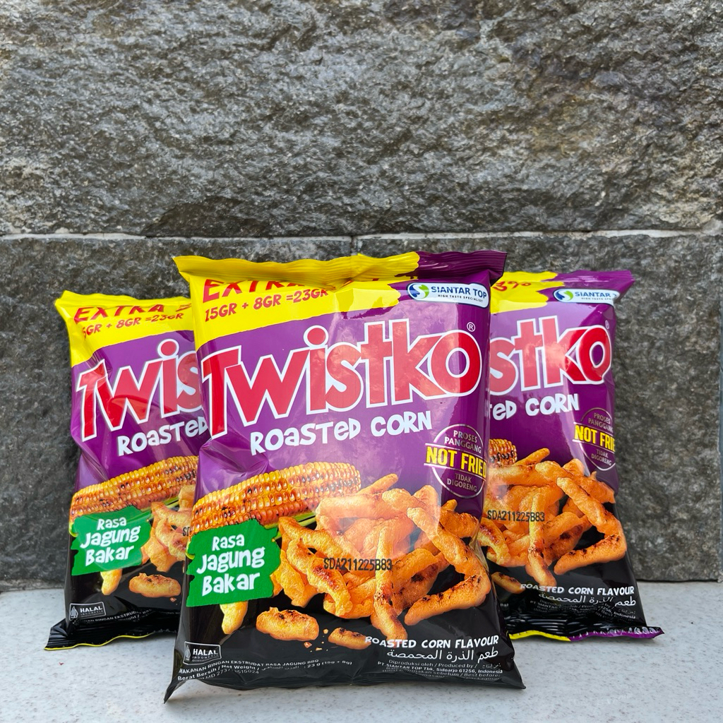 

SNACK TWISTKO ROASTED CORN/JAGUNG BAKAR