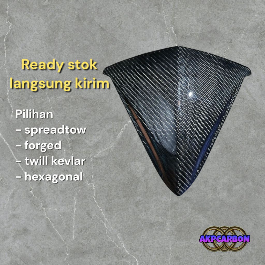 Visor Vario KZR 125 Old Bolham Carbon Original