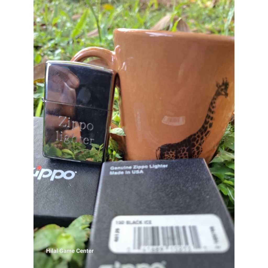 Zippo black ice original