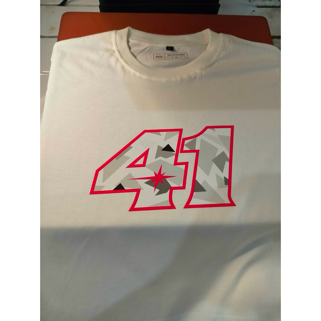 kaos Aleix Espargaro 41 motogp sirkuit mandalika aprilia