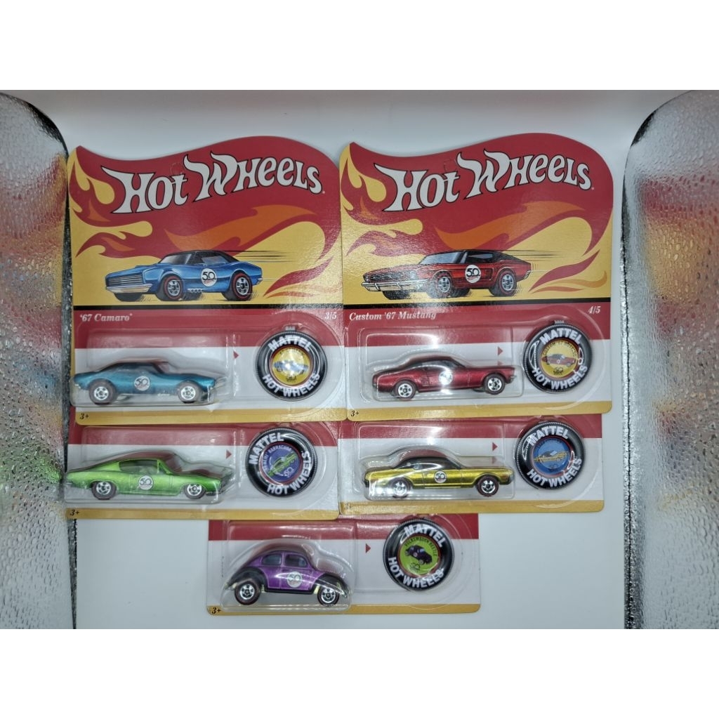Hot Wheels 50th Anniversary Redline Set