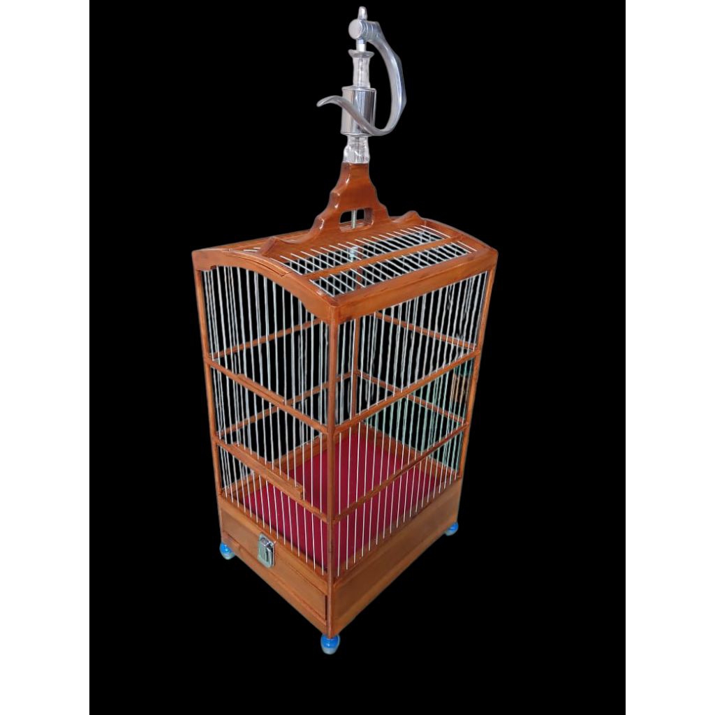 SangkarBurungKotakKurunganBurungPleciPrenjakKoninSogon