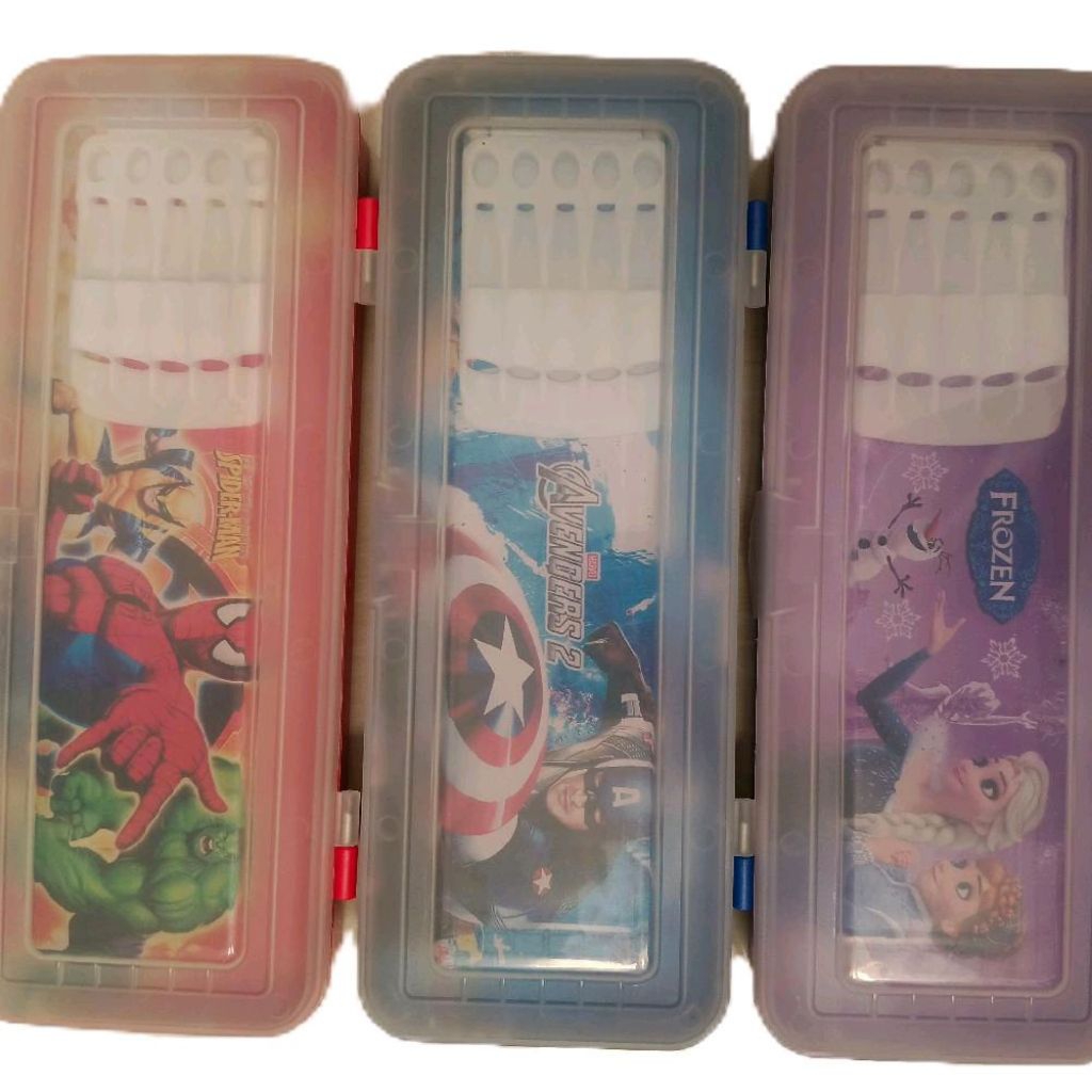 

Marvel TEMPAT PENSIL KARAKTER MARVEL COD READYY!! Alat Tulis Stationery Desain Unik Menarik & Praktis untuk Anak Suka Karakter Marvel