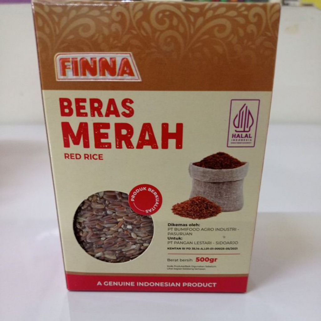 

FINNA BERAS MERAH 500GR