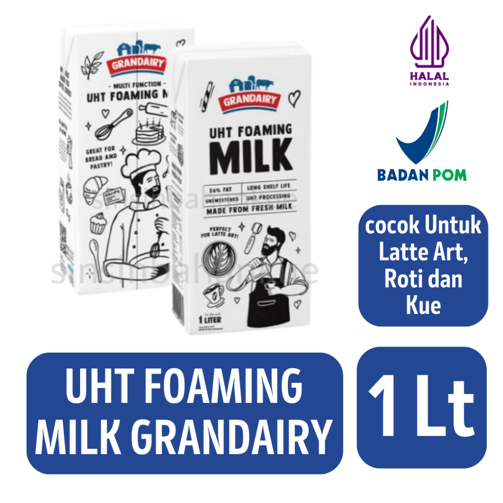 

Susu Foaming Milk Grandairy [1 Lt]
