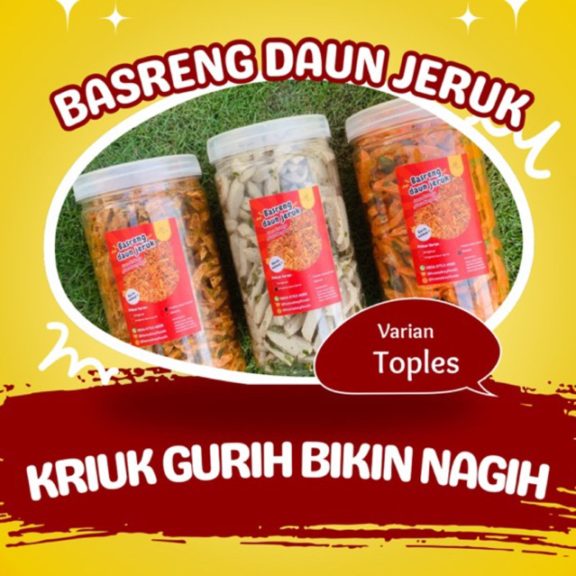 

PAKET 3 TOPLES BASRENG PEDAS DAUN JERUK ORIGINAL BUMBU BASAH BALADO - Basrengpedia