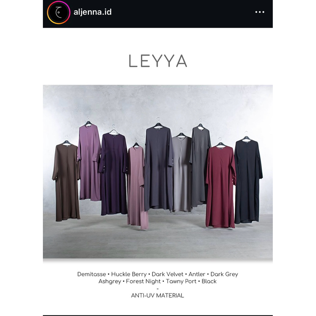 PRELOVED LEYYA BLACK SIZE S AL JENNA