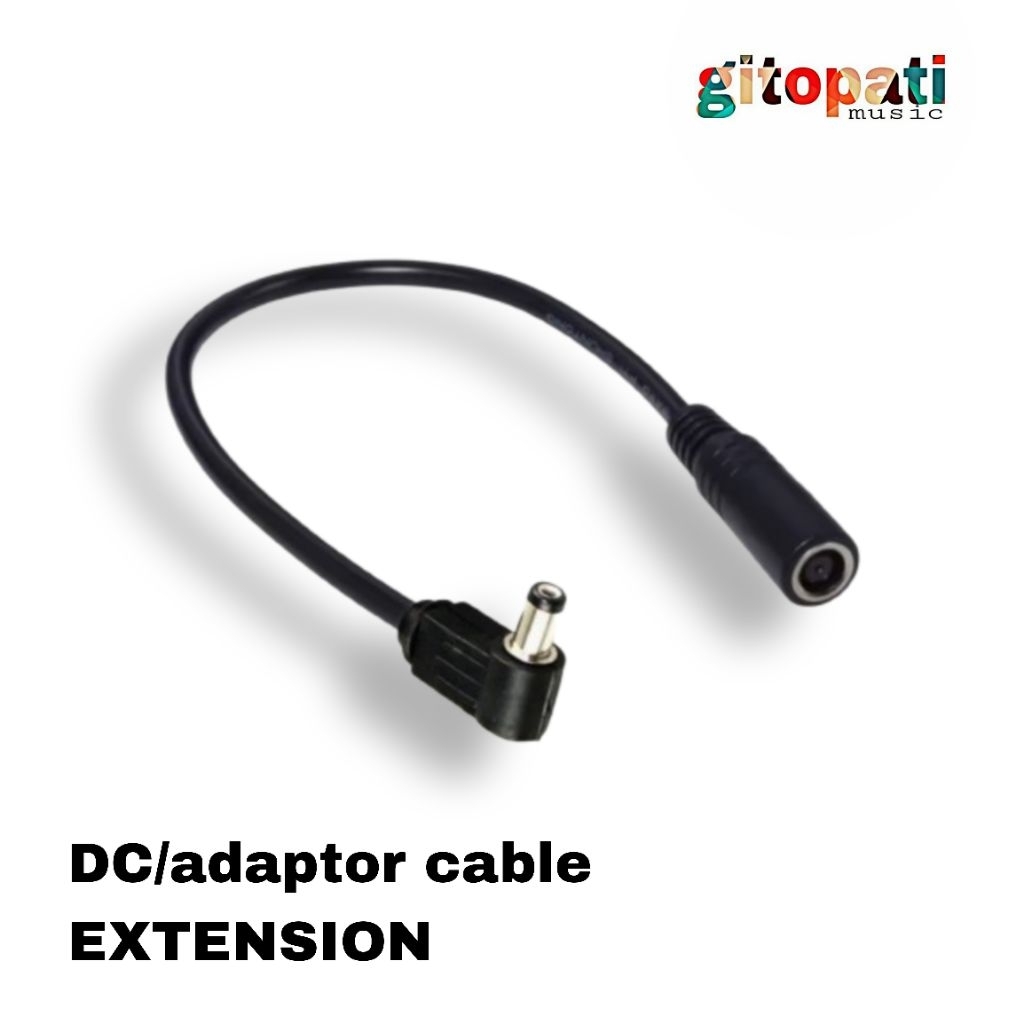 Kabel perpanjangan extension cable power supply DC adaptor efek gitar