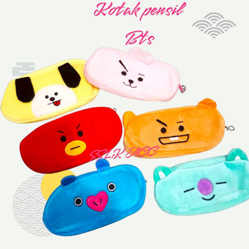 

TEMPAT PENSIL / KOTAK PENSIL KARAKTER LUCU / TEMPAT MAKEUP KOSMETIK SERBAGUNA