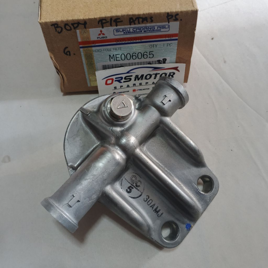 Dudukan Filter Solar / Body Filter Solar Atas Colt Diesel PS Asli KTB