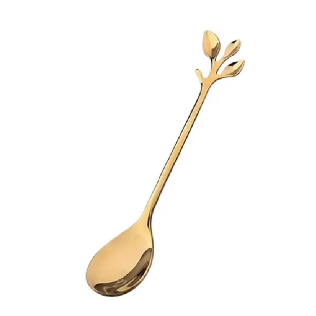 Sendok dupa serbuk / Sendok gold / Sendok daun gold