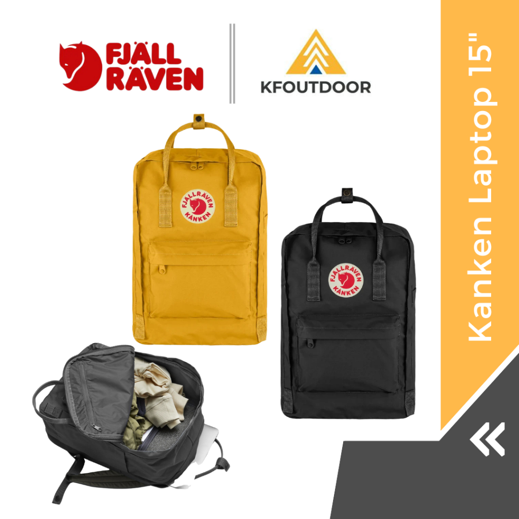 Ransel Kanken Laptop 15" Original Fjallraven Kanken