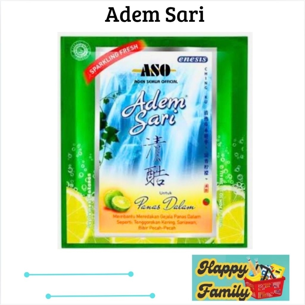 

Adem Sari Minuman Panas Dalam Sachet