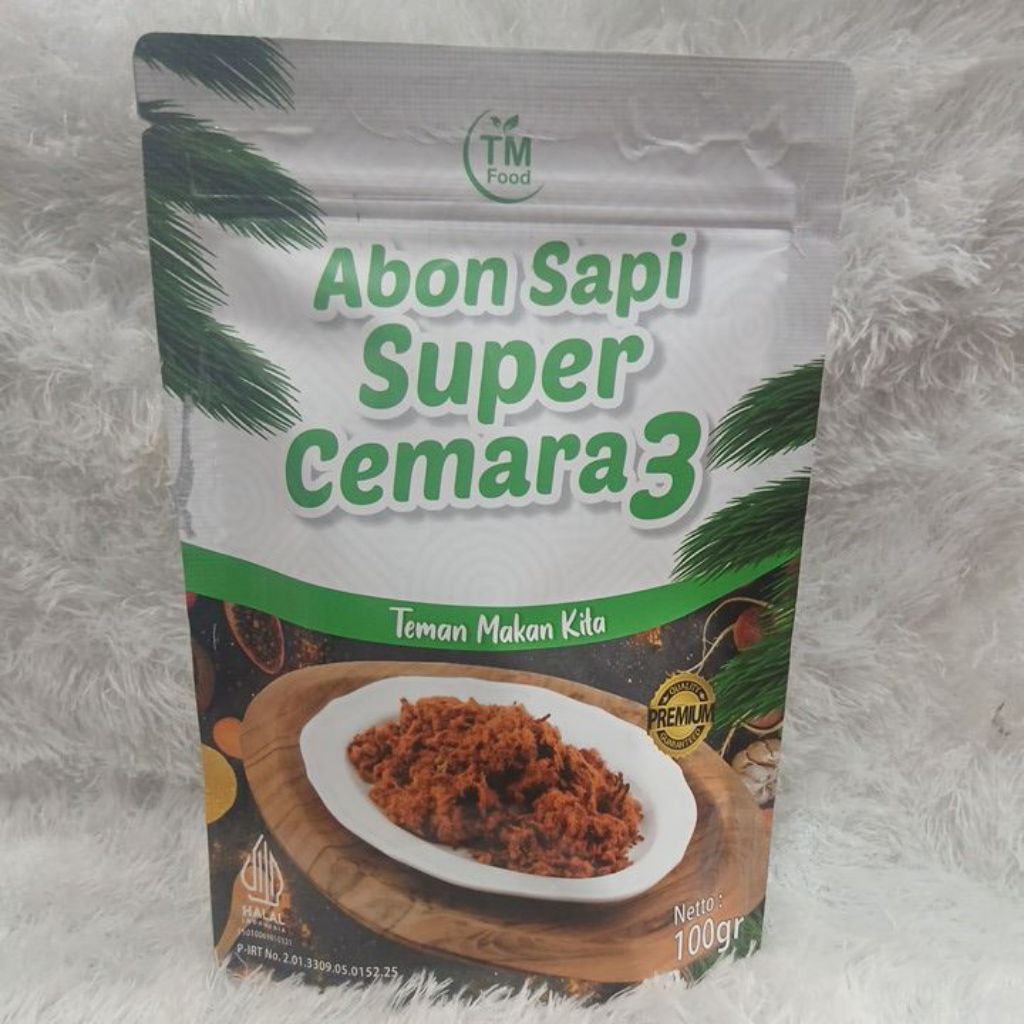

Abon sapi super cemara 3 netto100g